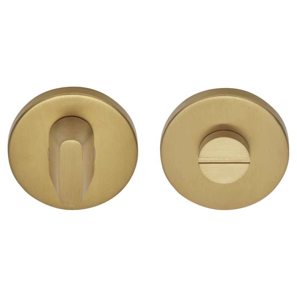 Toiletgarnituur BASICS LBWC50 zonder indicatie - PVD mat goud