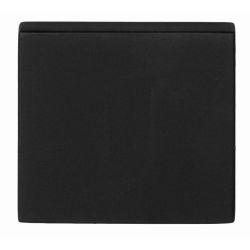 Blind plaatje SQUARE LSQB50 - PVD mat zwart