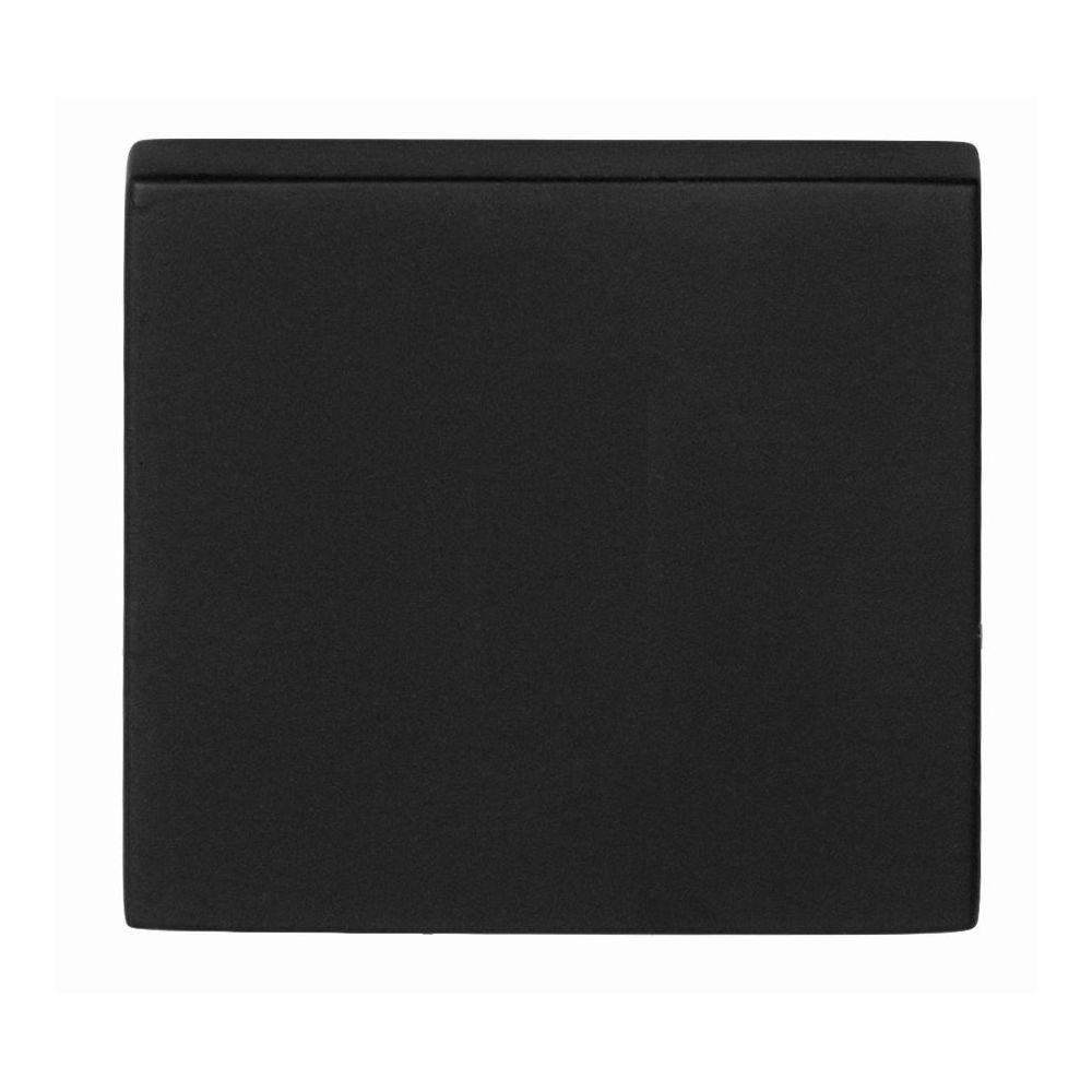 Blind plaatje SQUARE LSQB50 - PVD mat zwart
