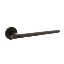 Intersteel Deurkruk Shiraat 250mm op rozet éénzijdig verdekt (links) - messing mat titaan PVD