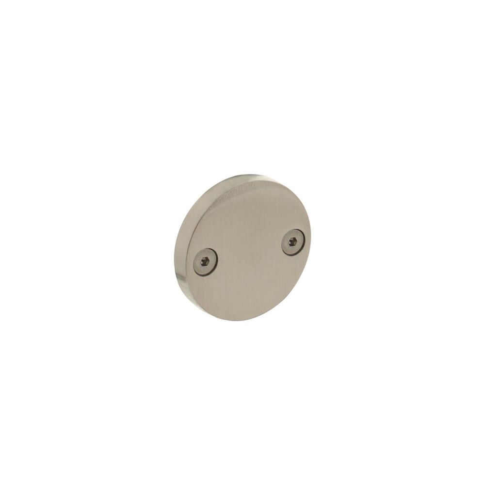 Intersteel afdekrozet Shiraat ø55x8 mm met schroefgaten - RVS