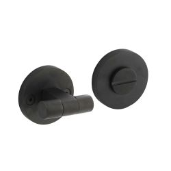 Intersteel WC-sluiting Shiraat eenzijdig verdekt bediening links - PVD zwart