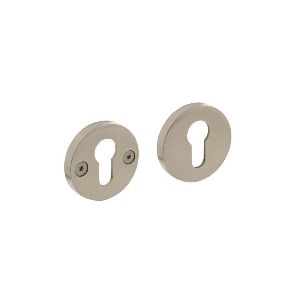 Intersteel cilinderrozetten Shiraat ø55x8 mm eenzijdig verdekt - RVS