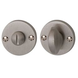 Tonda toilet-/badkamersluiting 8mm - mat nikkel