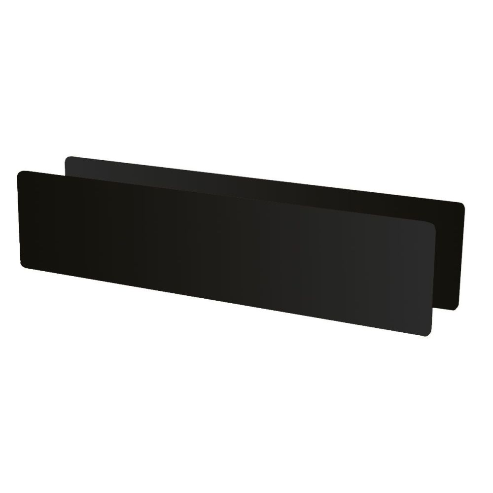 STOER! Brievenbus afsluiter - zwart
