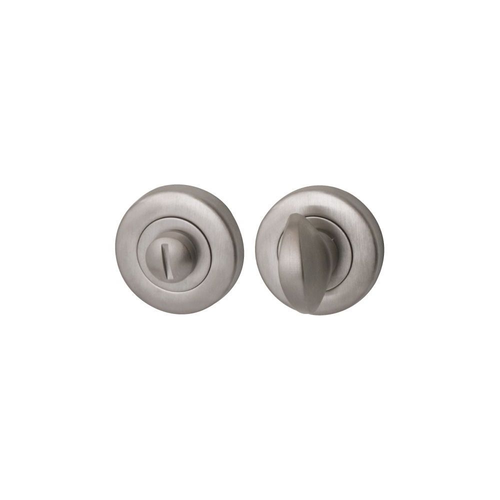 Artax toilet-/badkamersluiting rond 8mm - PVD Inox
