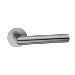 Deurkruk Toledo 22mm RVS op rond rozet