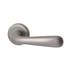 Voordeurset Silvia 3-delig PVD Inox - rechtswijzend