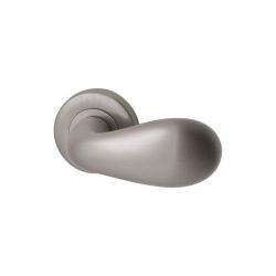 Voordeurset Olympia 3-delig PVD Inox - rechtswijzend