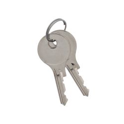 P+E sleutel voor espagnolet (set van 2 stuks)