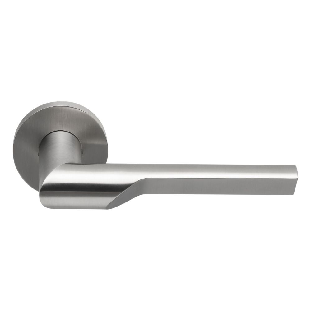 Deurkruk Rivio by Gensler GL101-G deurkruk geveerd op rozet - mat RVS