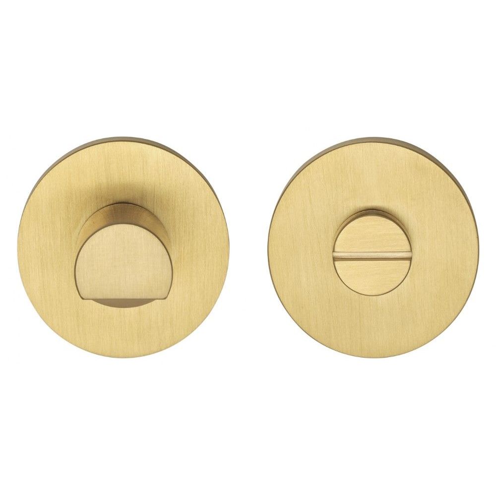 Toilet/badkamersluiting zonder indicatie Rivio by Gensler GLWC53ZI - PVD mat goud