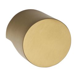 Rivio by Gensler GL200V vaste voordeurknop - PVD mat goud
