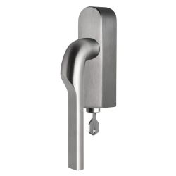 Rivio by Gensler GL100-DKLOCK-O draaikiepgarnituur afsluitbaar rechtsdraaiend - mat RVS