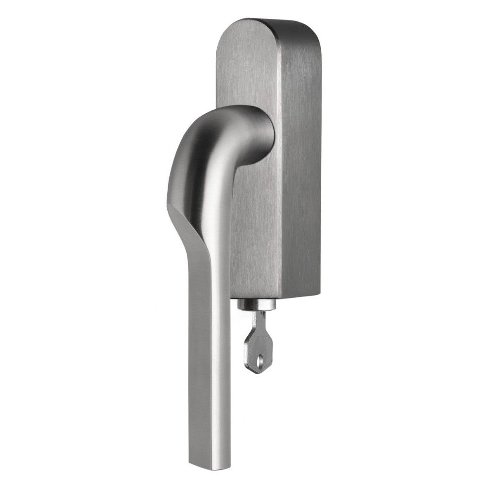 Rivio by Gensler GL100-DKLOCK-O draaikiepgarnituur afsluitbaar rechtsdraaiend - mat RVS