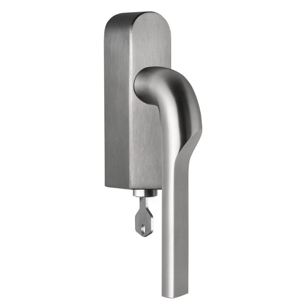 Rivio by Gensler GL100-DKLOCK-O draaikiepgarnituur afsluitbaar linksdraaiend - mat RVS