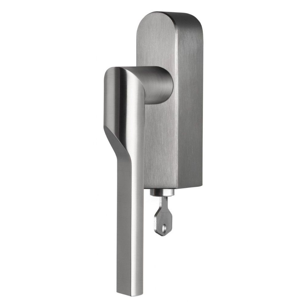 Rivio by Gensler GL101-DKLOCK-O draaikiepgarnituur afsluitbaar rechtsdraaiend - mat RVS