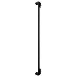 Rivio by Gensler GL500 PS greep inclusief doorgaande bevestiging - PVD mat zwart
