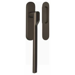 Rivio by Gensler GL231Y massieve set hefschuifdeurbeslag inclusief cilindergat PC69 - brons