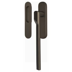 Rivio by Gensler GL231Y massieve set hefschuifdeurbeslag inclusief cilindergat PC69 - brons