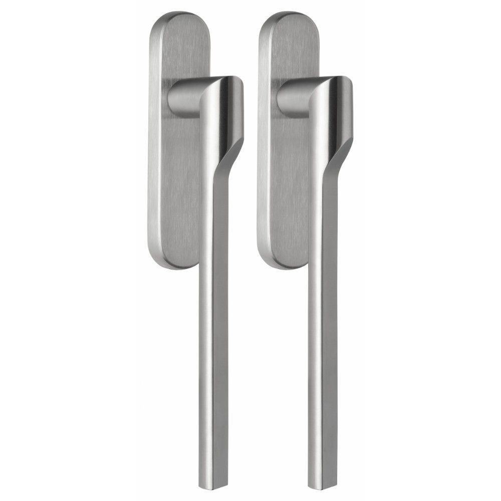 Rivio by Gensler GL231PA massieve paarsgewijze set hefschuifdeurbeslag - mat RVS
