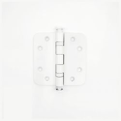 Kogelscharnier BASICS LBSA8989 afgerond - wit