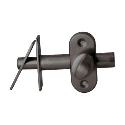 Insteekgrendel/voordeurgrendel 50mm - PVD gun metal