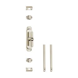 Intersteel set T-kruk-espagnolet incl. stangenset 2x125cm - nikkel