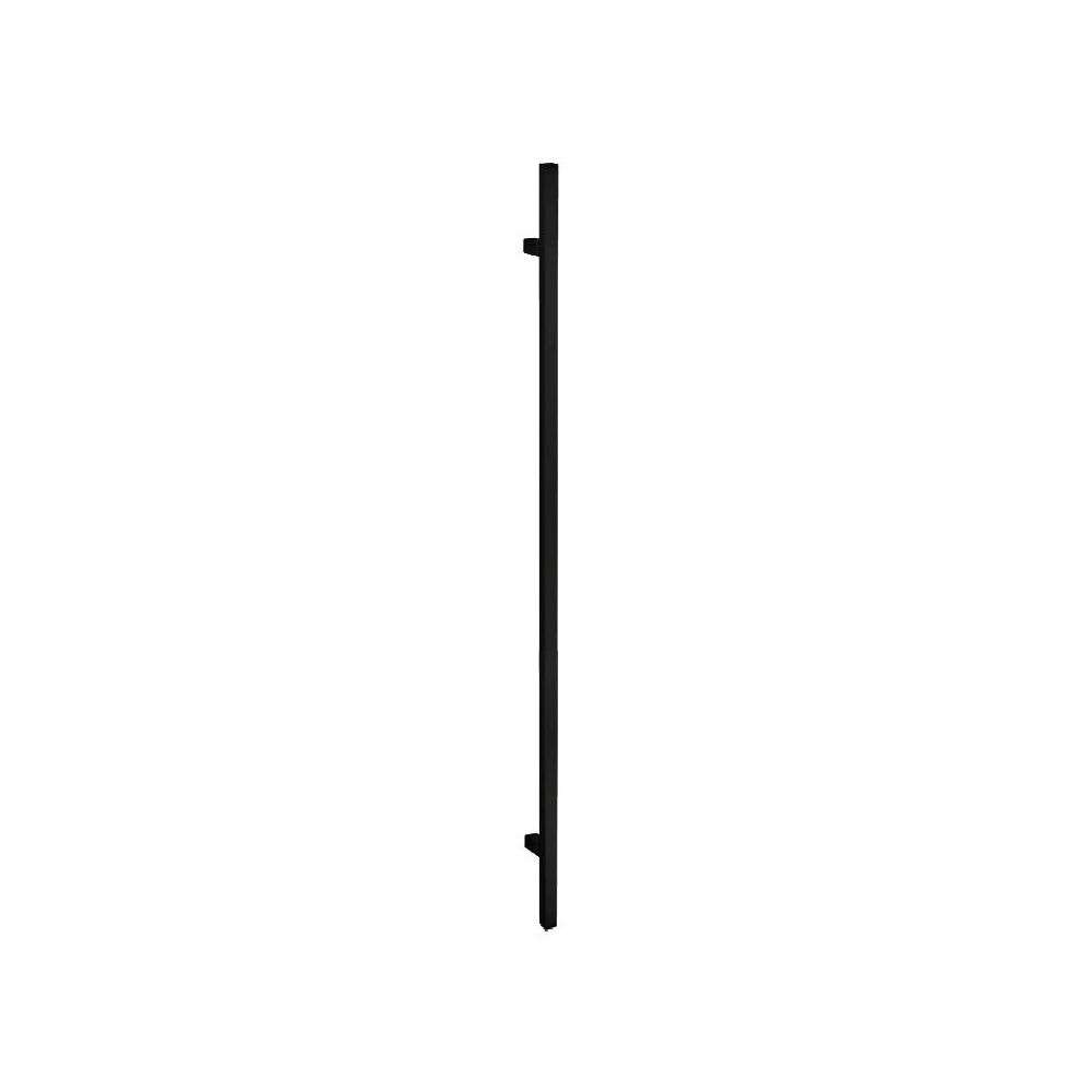 Handgreep Toronto T-model vierkant 1900x25mm - mat zwart