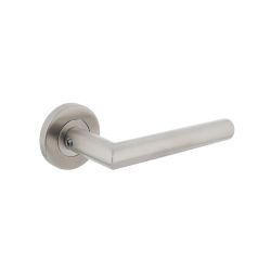 Intersteel Gatdeel Jura hoek 90° op rozet met 7mm nokken staal EN1906/4 RVS - rechts