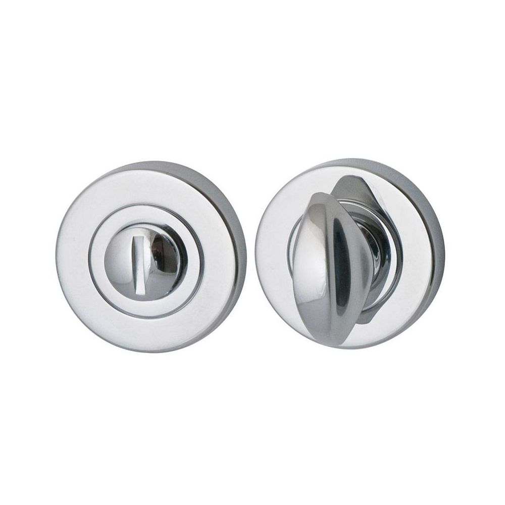 Nika toilet-/badkamersluiting rond 8mm - chroom