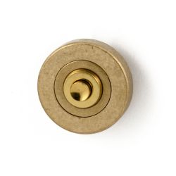 Beldrukker Nika - messing getrommeld