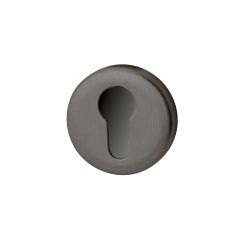 Artax cilinderrozetten - PVD gun metal