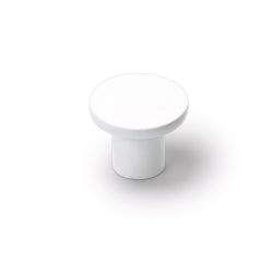 Meubelknop Disc 28mm - wit