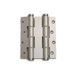Deurveerscharnier dubbelwerkend 120/30mm - zilvergrijs