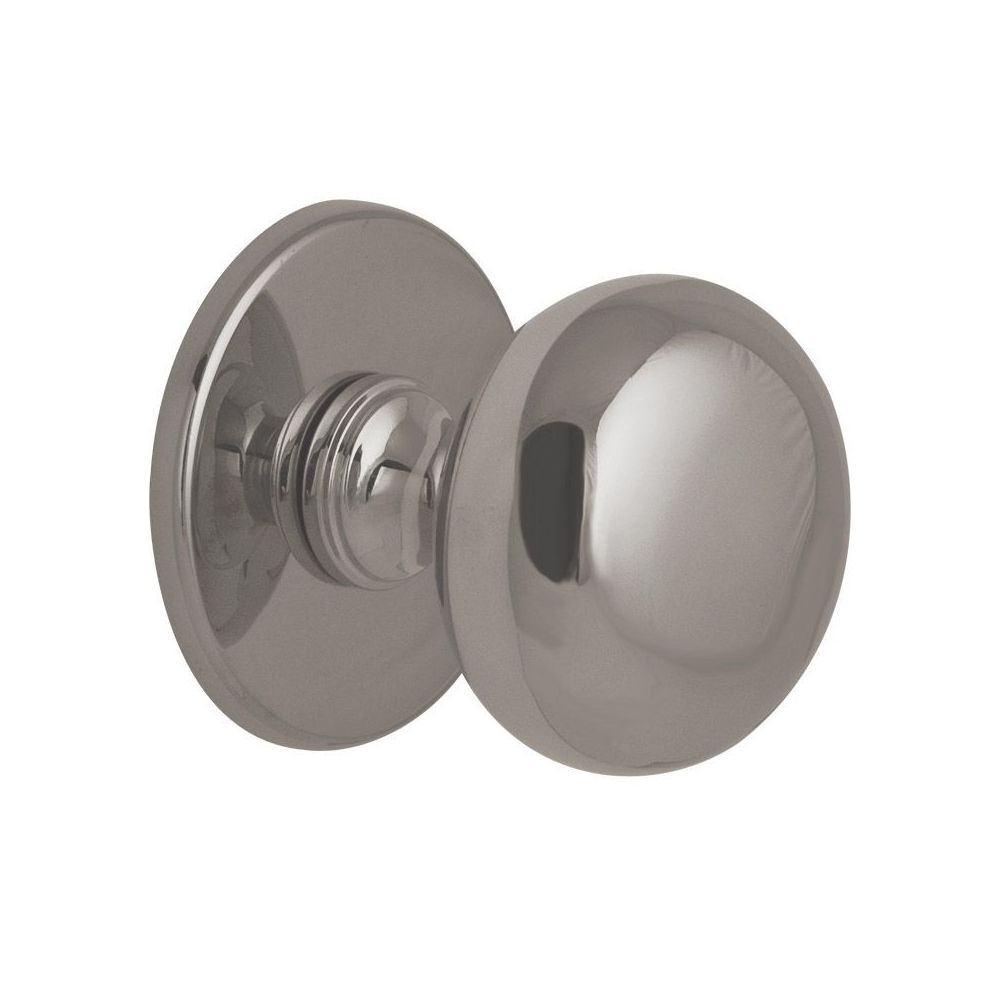 Voordeurknop IRIS 72mm - PVD glans nikkel