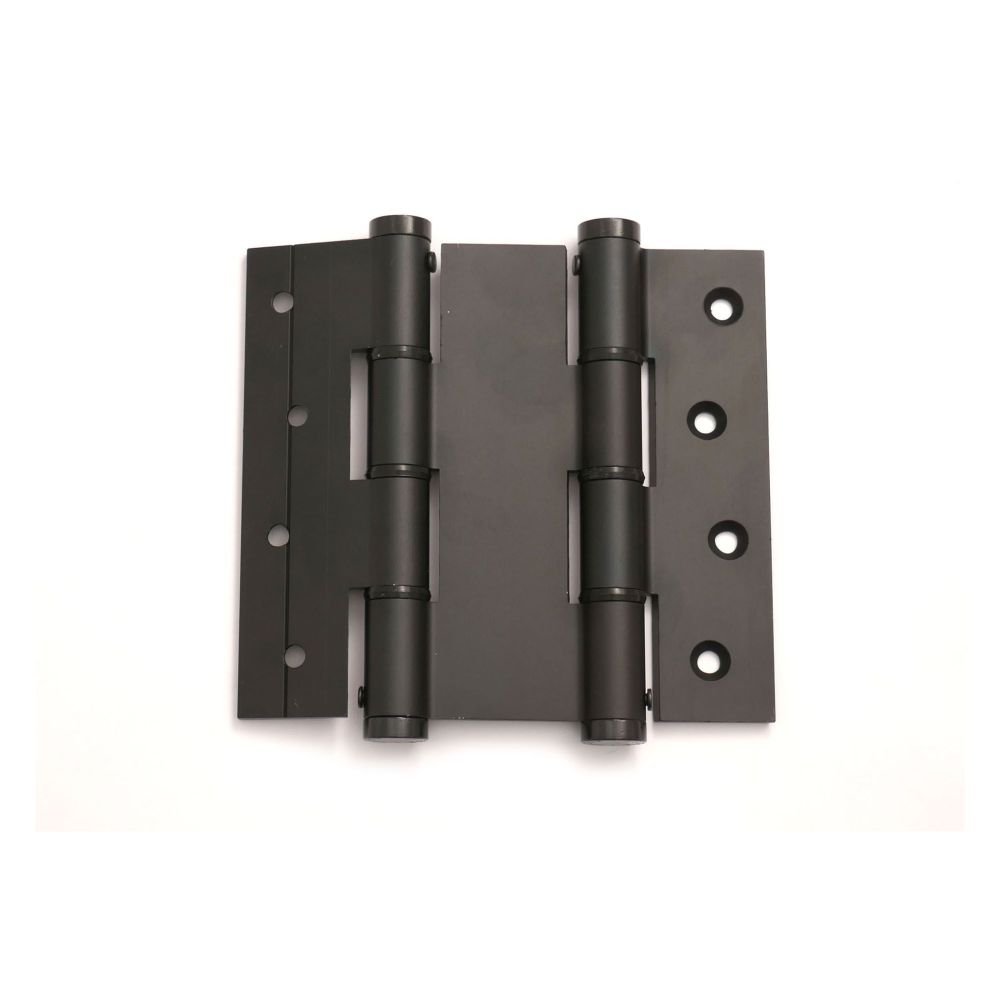 Deurveerscharnier dubbelwerkend 120/40mm - zwart