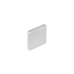 Intersteel Afdekrozet vierkant verdekt 53x53x8mm met nokken - RVS