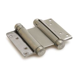 Bommer scharnier dubbelwerkend 33/125 mm deurdikte 30-35 mm - blank verzinkt