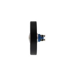 Intersteel Deurbel rond verdekt ø53x10mm - RVS/mat zwart
