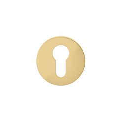 Fine cilinderrozetten - PVD glans goud