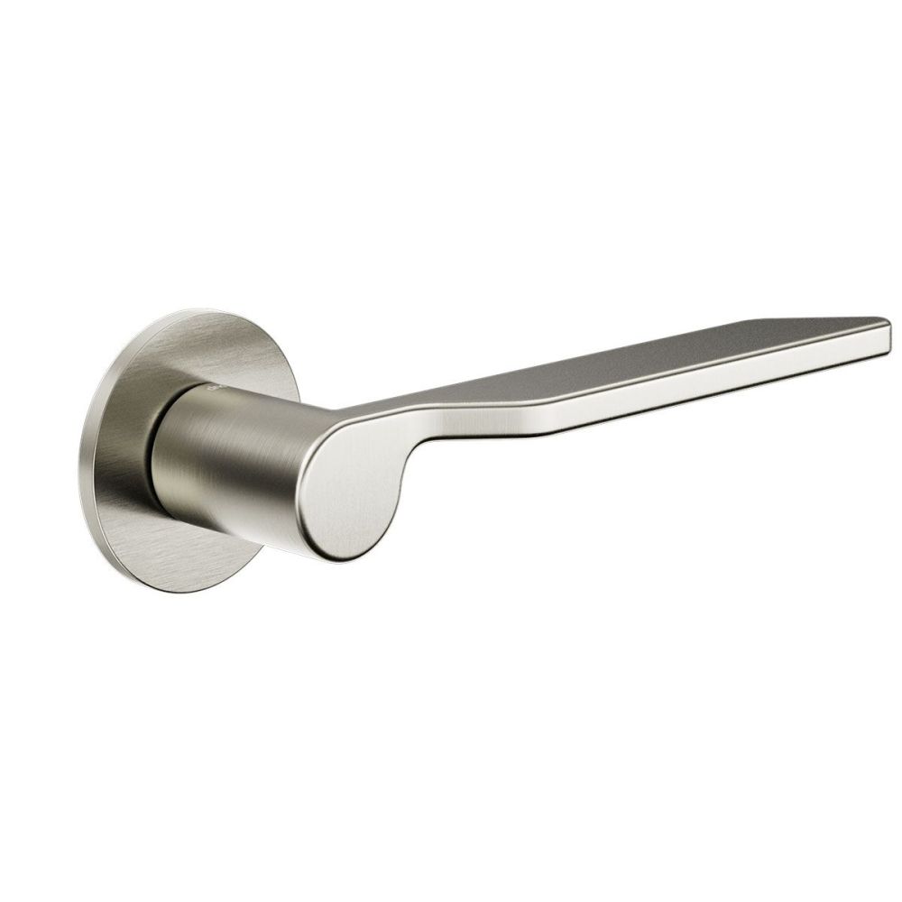 Deurkruk Levante op rond rozet - PVD Inox