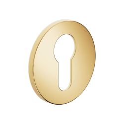 Fine cilinderrozetten - PVD glans goud