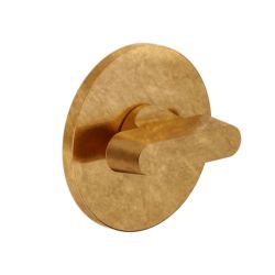 Fine toiletsluiting - messing getrommeld