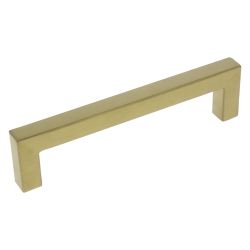 Meubelgreep vierkant 12x12x128 mm - mat goud