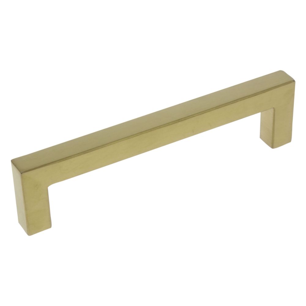 Meubelgreep vierkant 12x12x128 mm - mat goud
