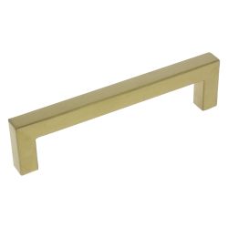 Meubelgreep vierkant 12x12x160 mm - mat goud