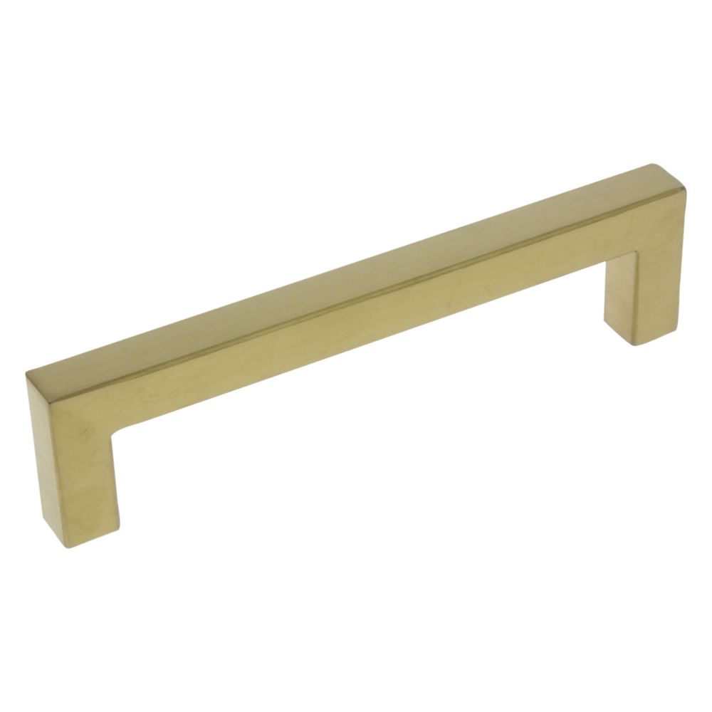 Meubelgreep vierkant 12x12x160 mm - mat goud