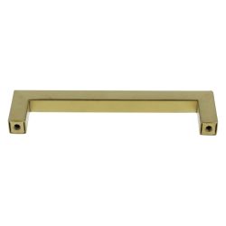 Meubelgreep vierkant 12x12x160 mm - mat goud