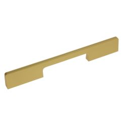 Meubelgreep 10x25x128 mm - mat goud
